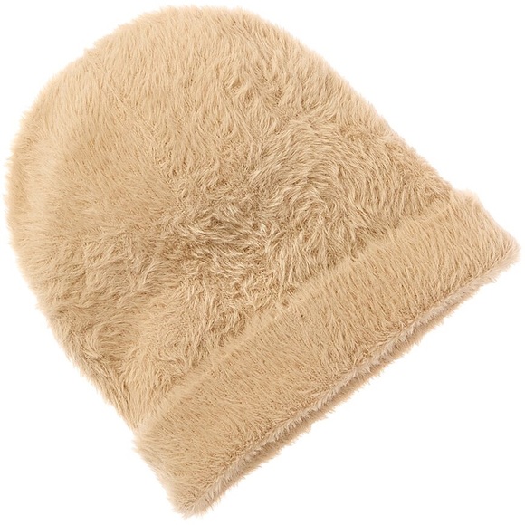NWT All Saints Megan Beanie Caramel Brown